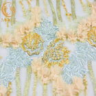 La décoration florale distinctive de travail manuel de la dentelle 3D lacent le tissu pour la robe