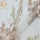 MDX dactylographie de la largeur brodée du tissu 140cm de dentelle faite main pour la robe
